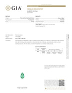 1.14 ct Pear Cut GIA Colombian Emerald