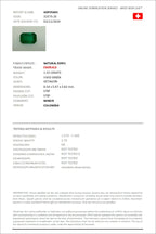 1.33 ct Emerald Cut Colombian Emerald