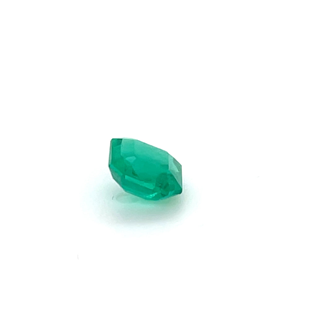 1.30 ct Square Cut Colombian Emerald