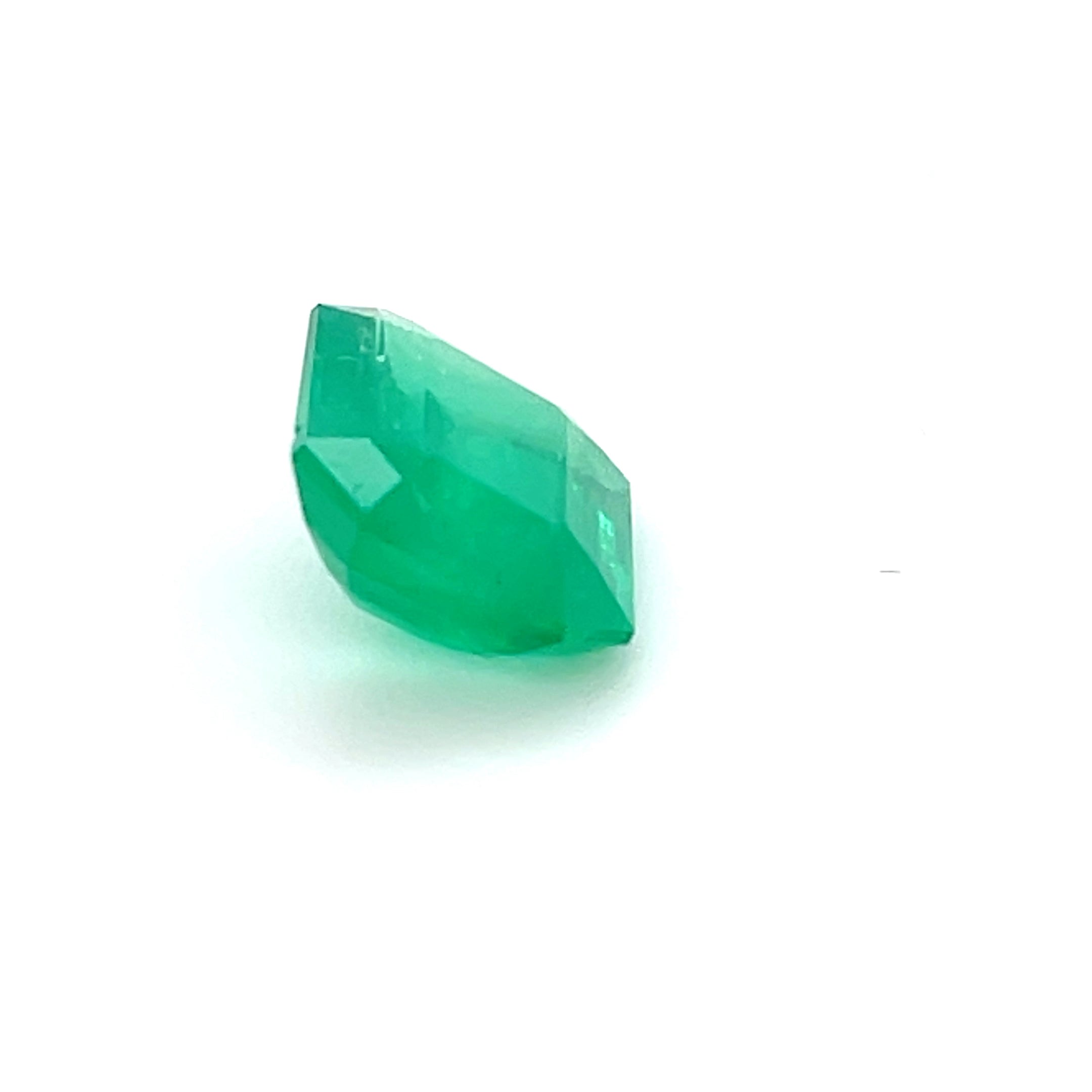 4.26 ct Emerald Cut GIA Colombian Emerald