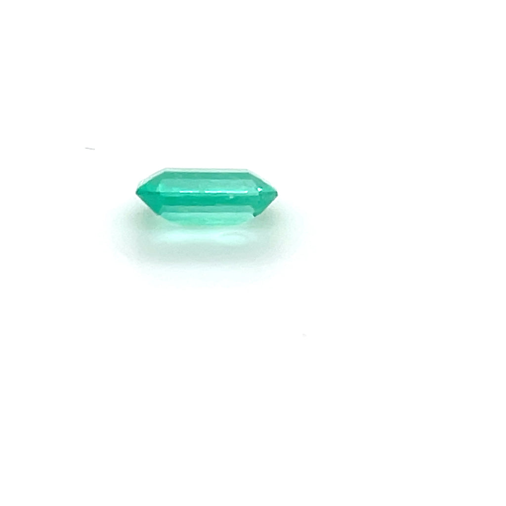 1.01 ct Emerald Cut GIA Colombian Emerald