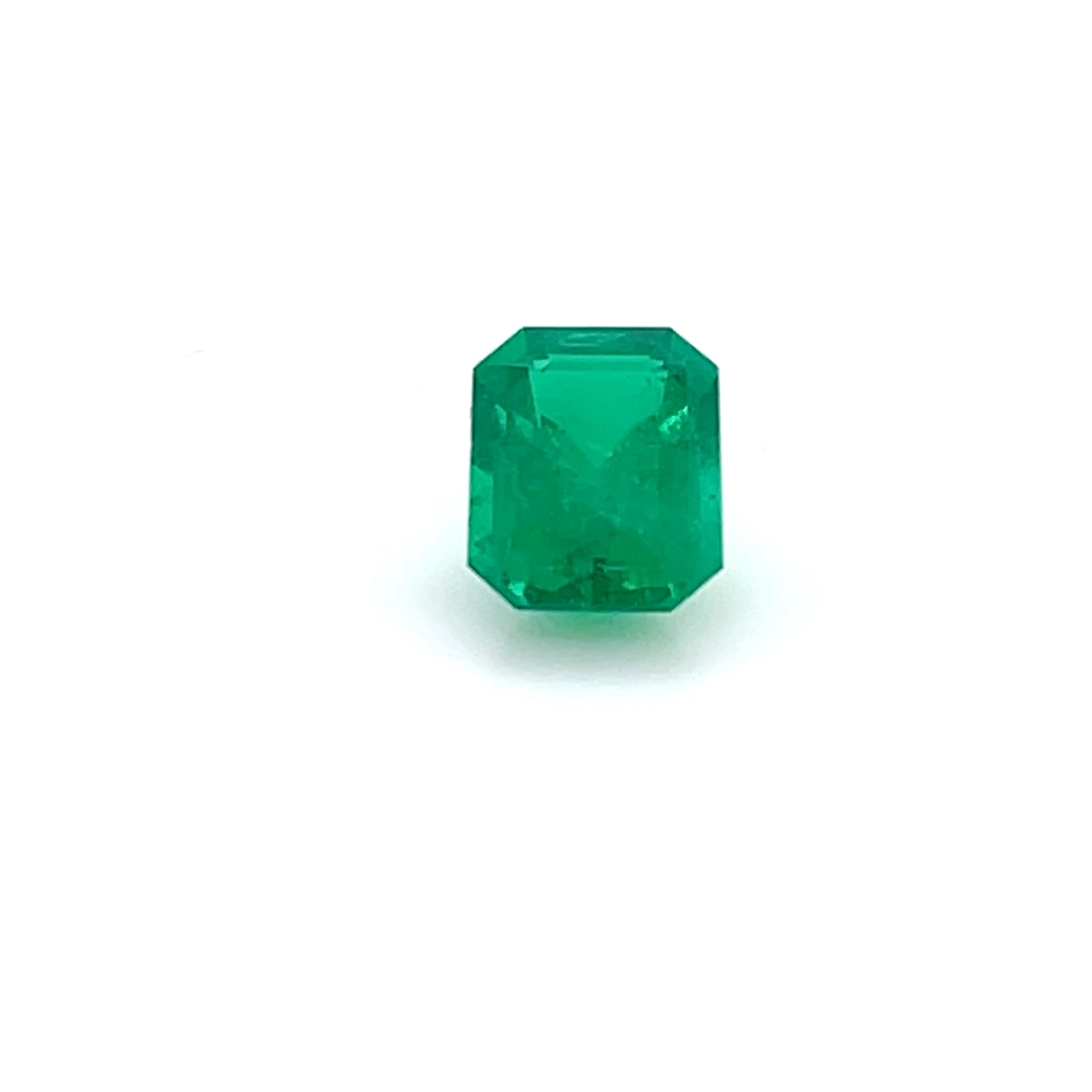 1.38 ct Emerald Cut Colombian Emerald
