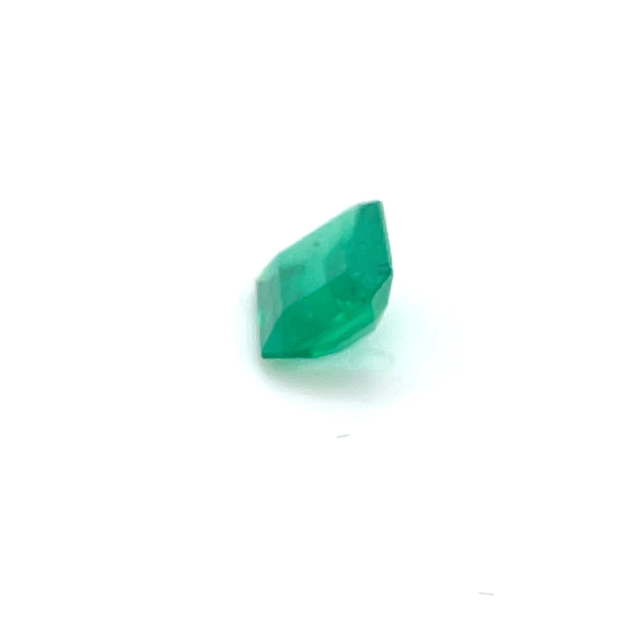 1.65 ct Emerald Cut Colombian Emerald