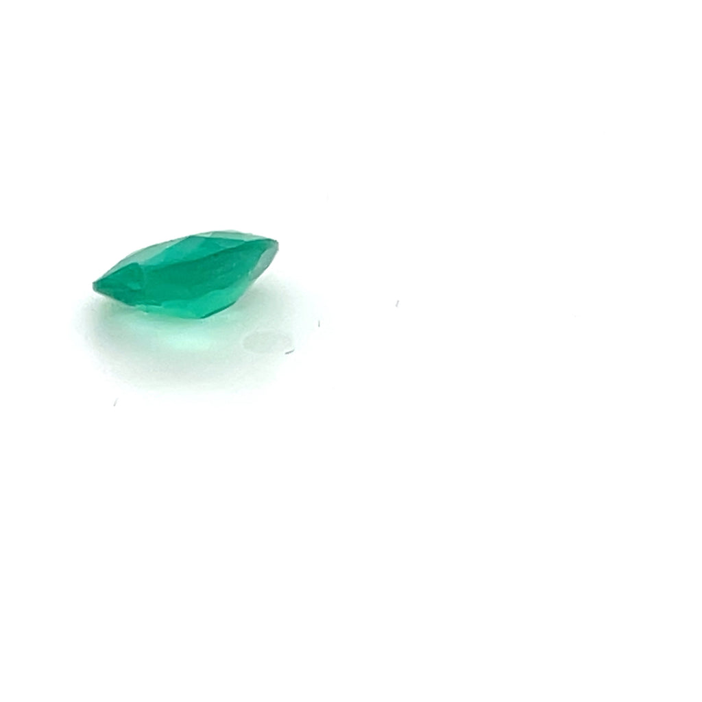 0.94 ct Heart Cut Colombian Emerald