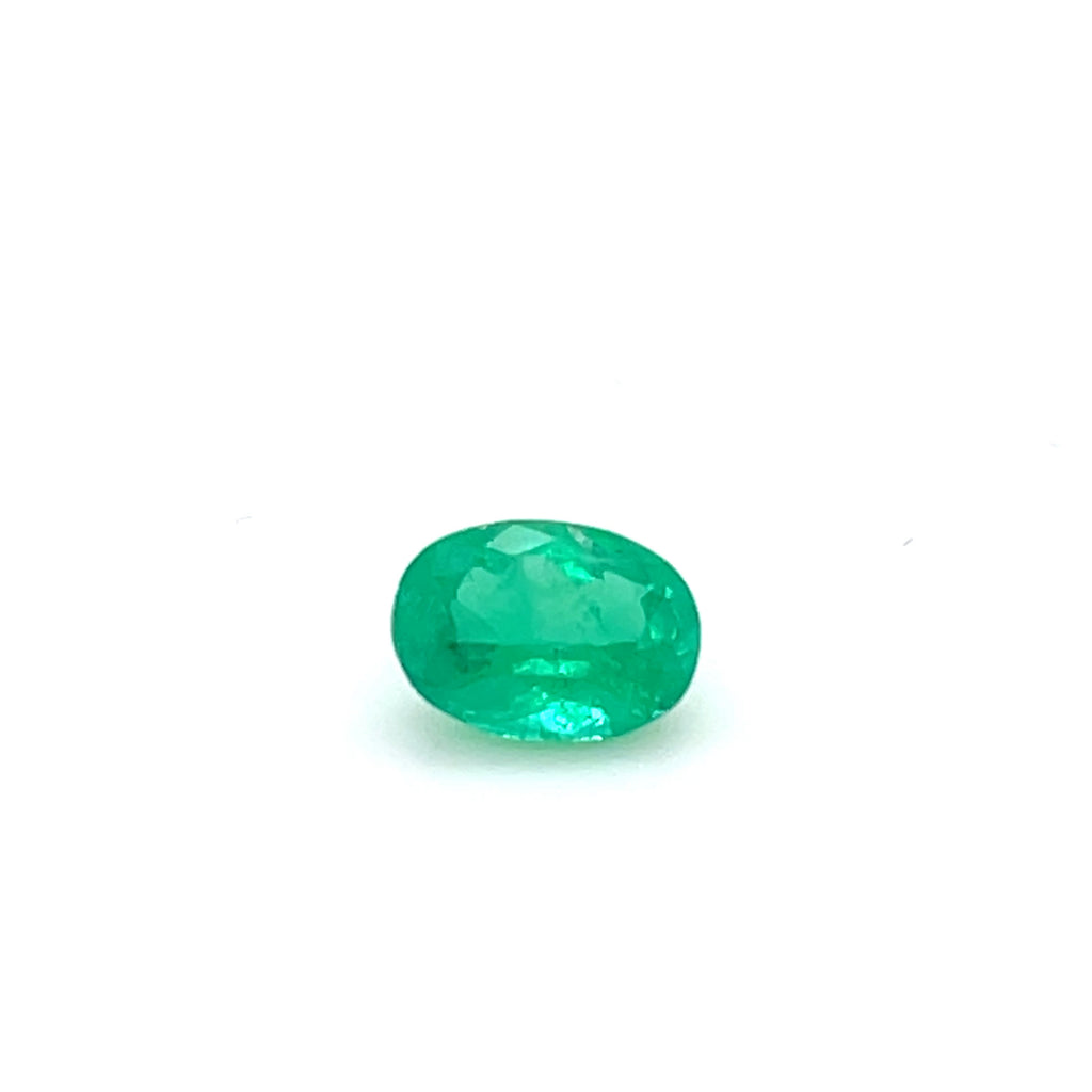 1.00 ct Oval Cut Colombian Emerald