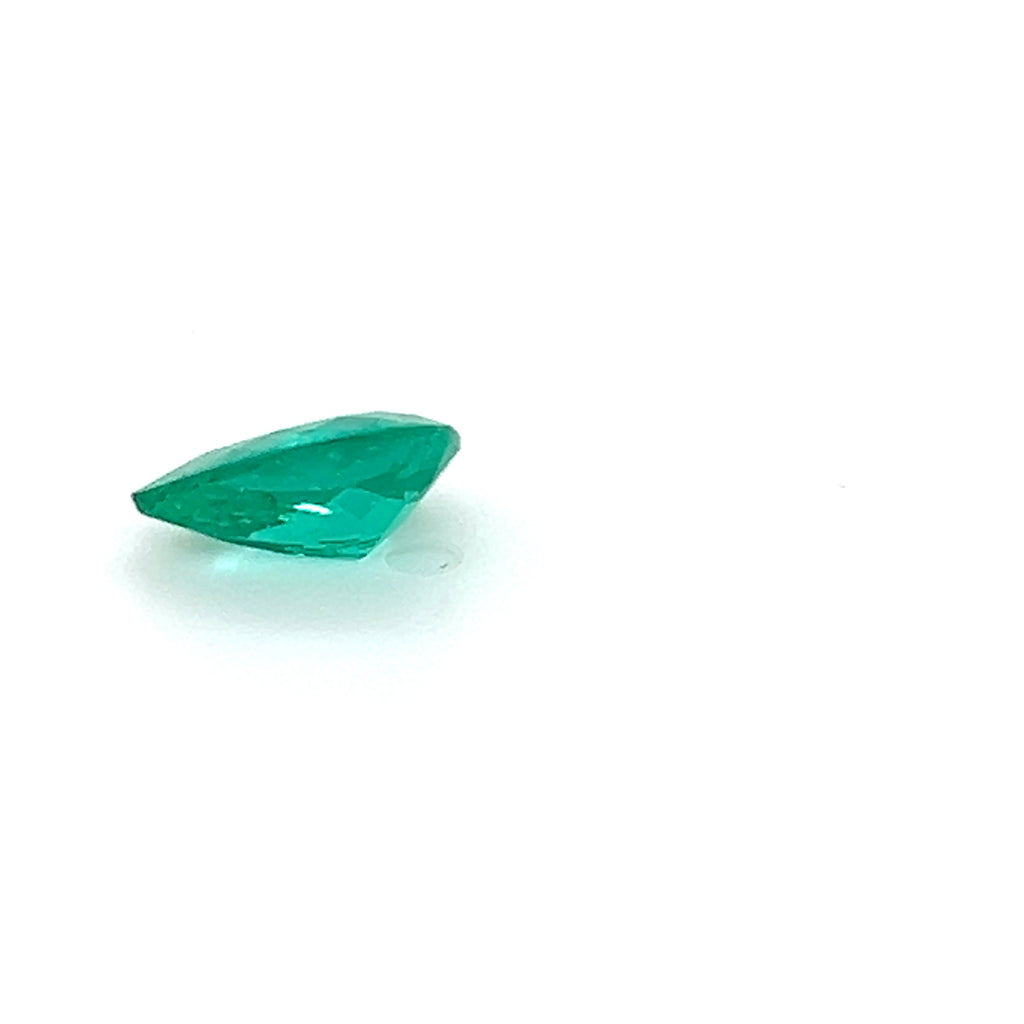 0.94 ct Pear Cut Colombian Emerald