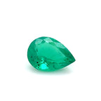3.37 ct Pear Cut Colombian Emerald