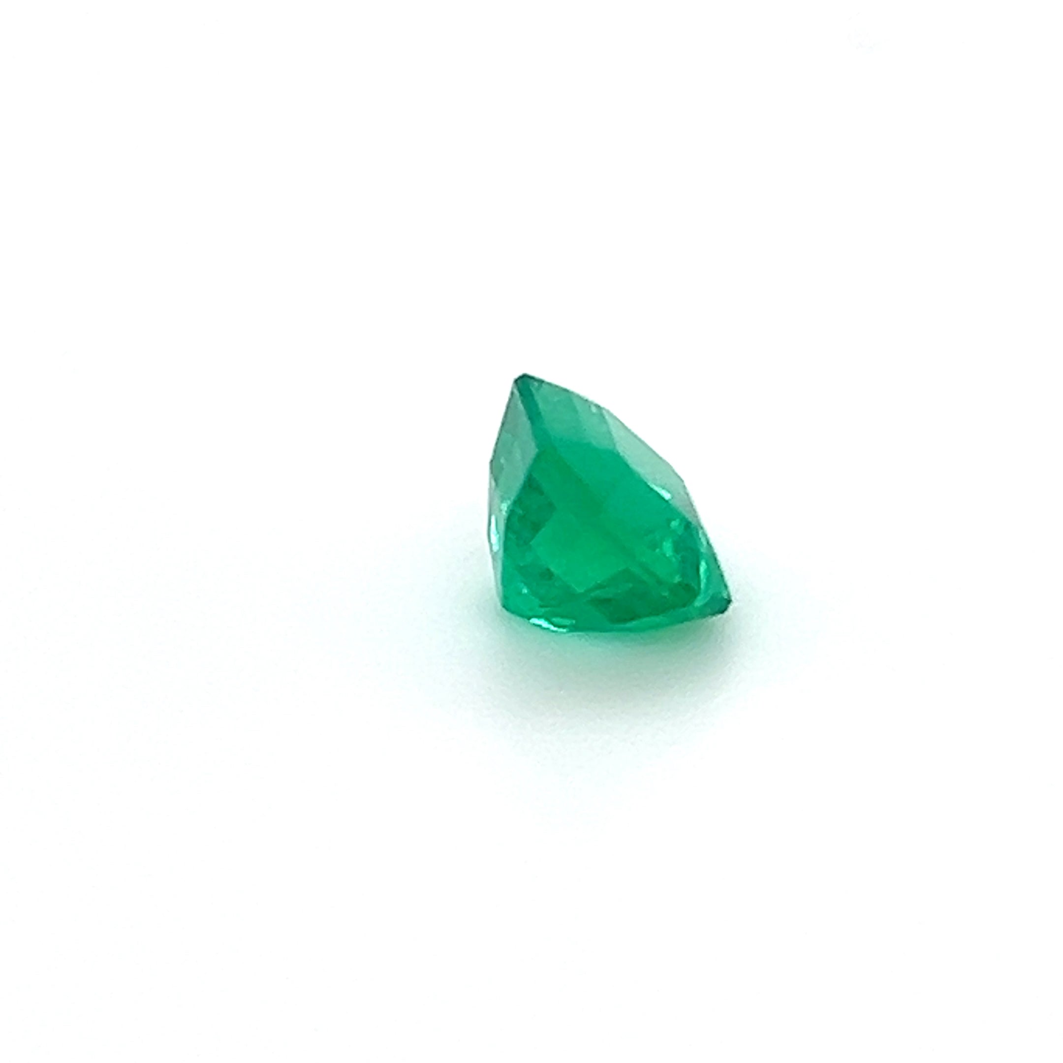 1.50 ct Square Cut Colombian Emerald