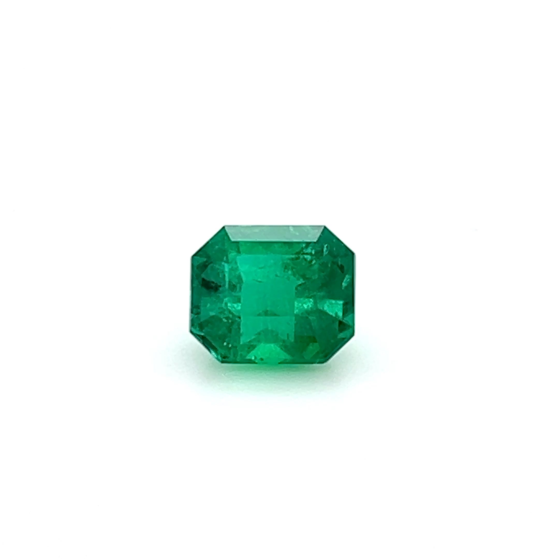 1.78 ct Emerald Cut Colombian Emerald