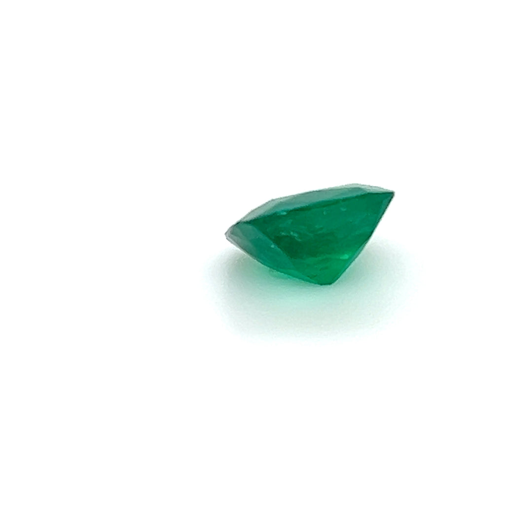 2.06 ct Square Cushion Cut Colombian Emerald