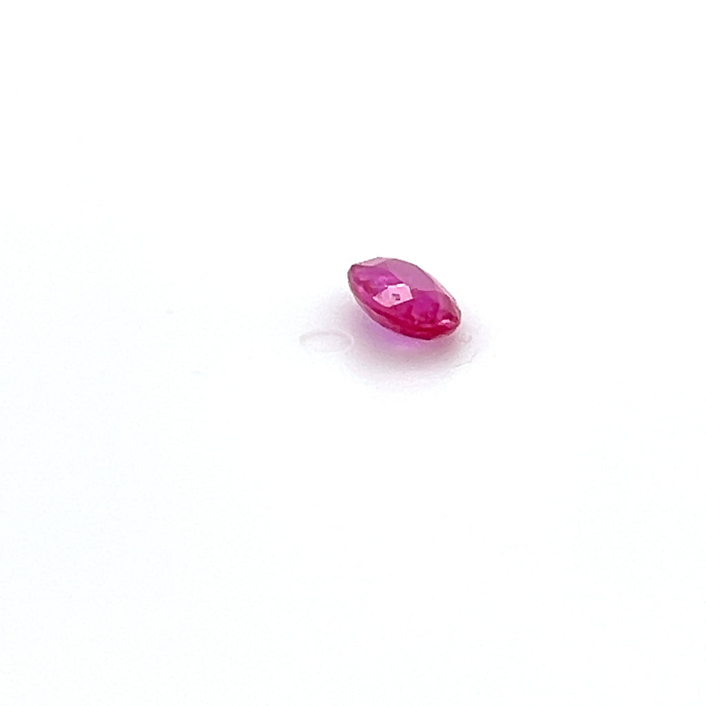 0.57 ct Oval Cut Mozambique Ruby