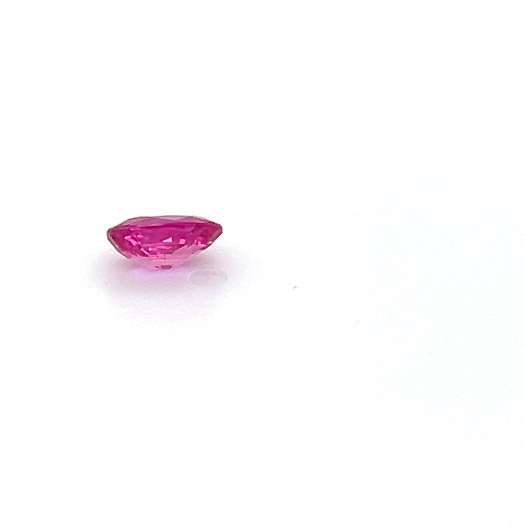 0.62 ct Oval Cut Mozambique Ruby
