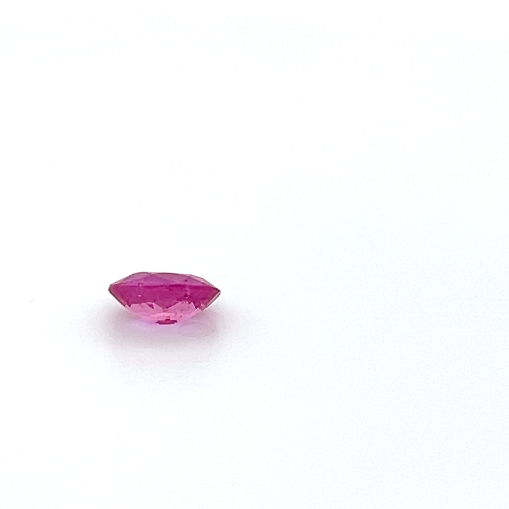 0.63 ct Oval Cut Mozambique Ruby