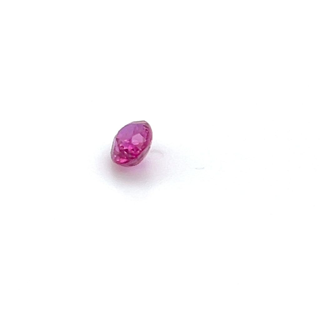 0.65 ct Oval Cut Mozambique Ruby
