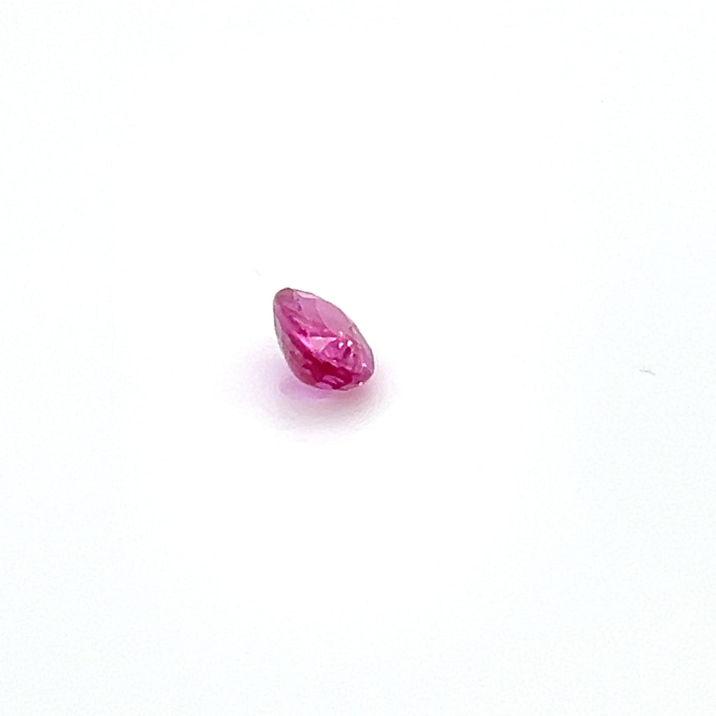 0.66 ct Oval Cut Mozambique Ruby