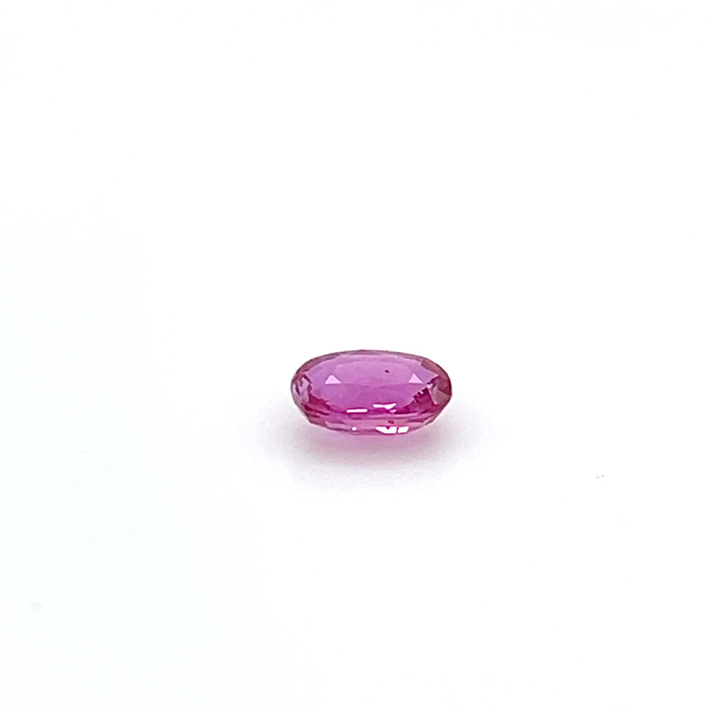 0.67 ct Oval Cut Mozambique Ruby