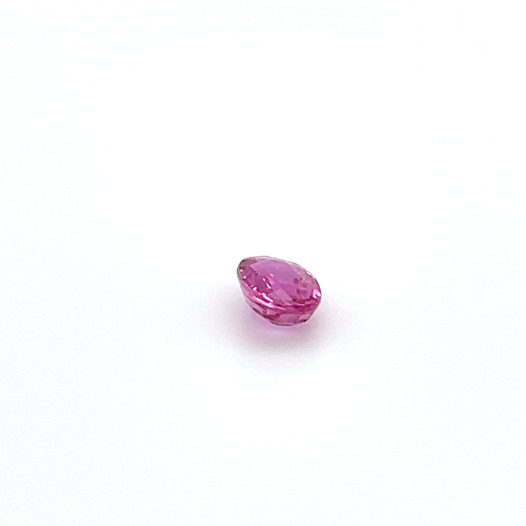 0.67 ct Oval Cut Mozambique Ruby