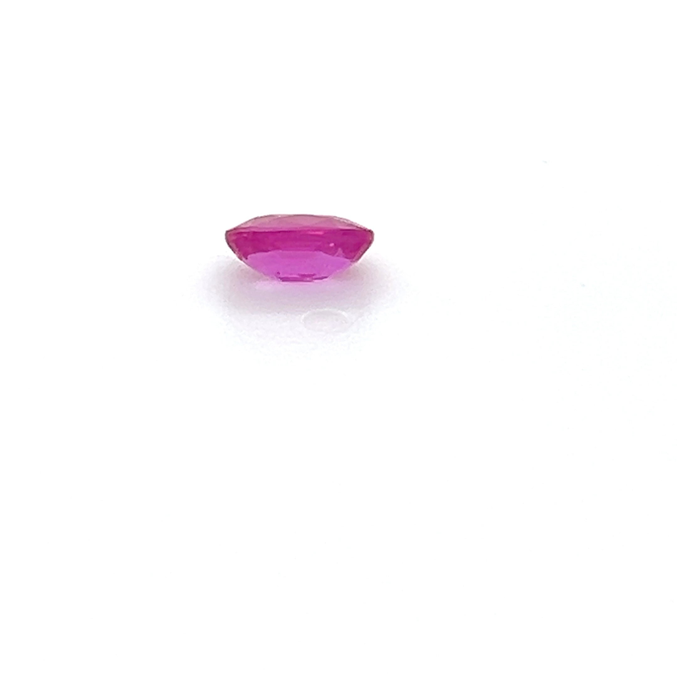 0.67 ct Oval Cut Mozambique Ruby