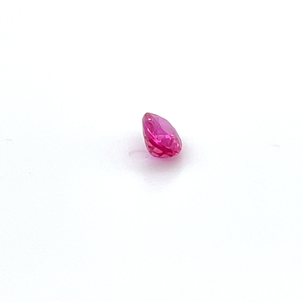 0.67 ct Oval Cut Mozambique Ruby