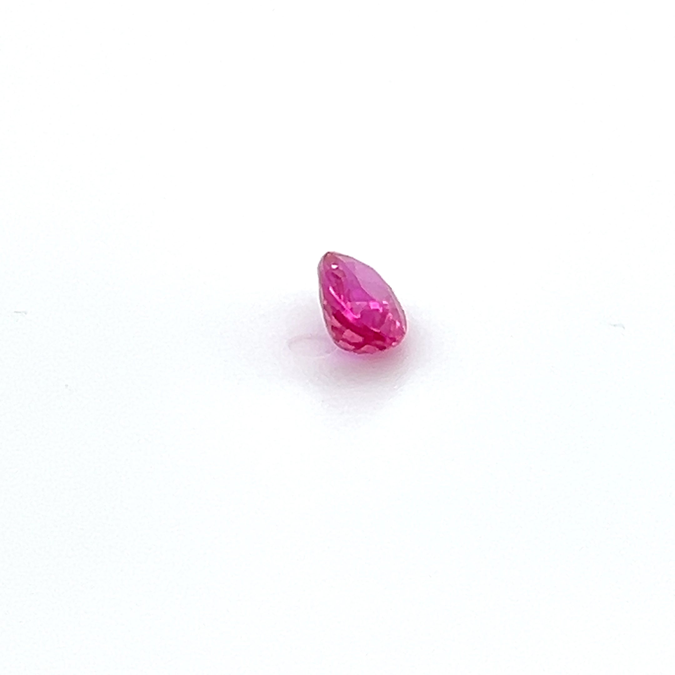 0.67 ct Oval Cut Mozambique Ruby