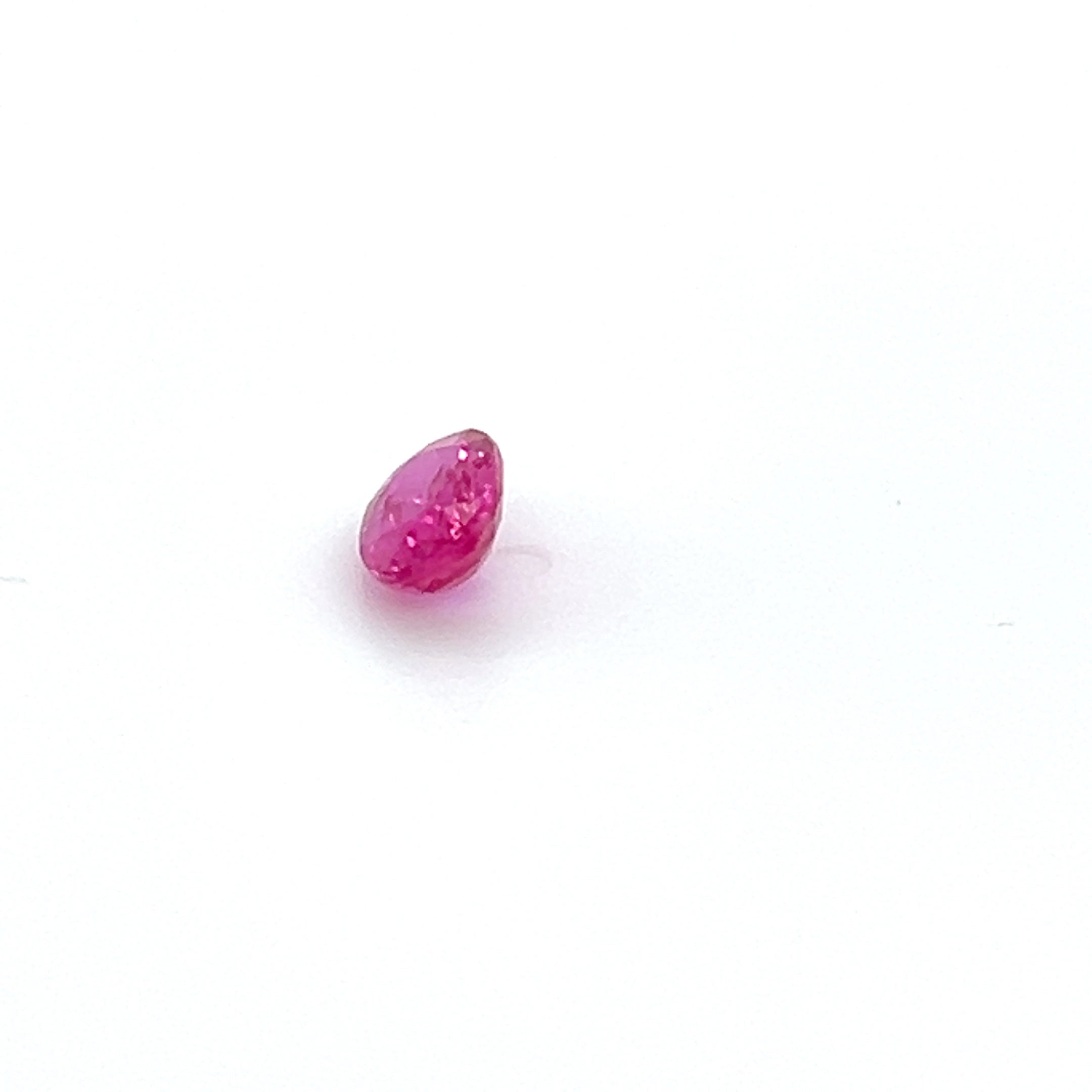 0.67 ct Oval Cut Mozambique Ruby