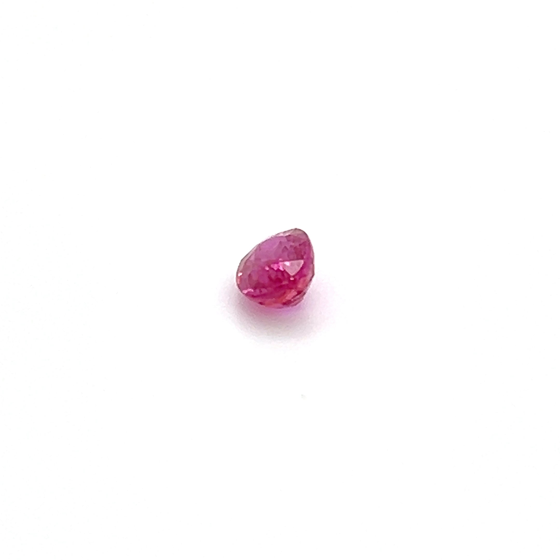 0.70 ct Oval Cut Mozambique Ruby