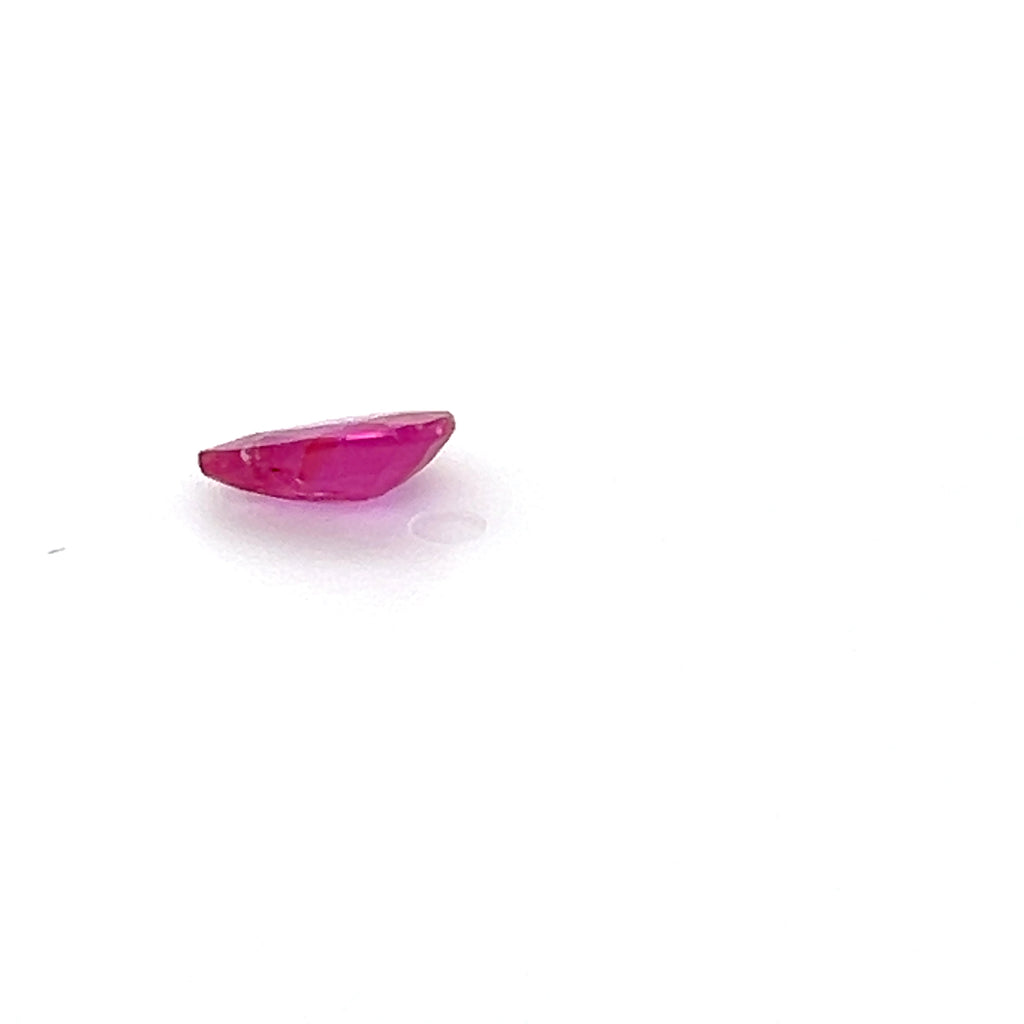 0.68 ct Pear Cut Mozambique Ruby