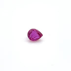 0.78 ct Pear Cut Mozambique Ruby