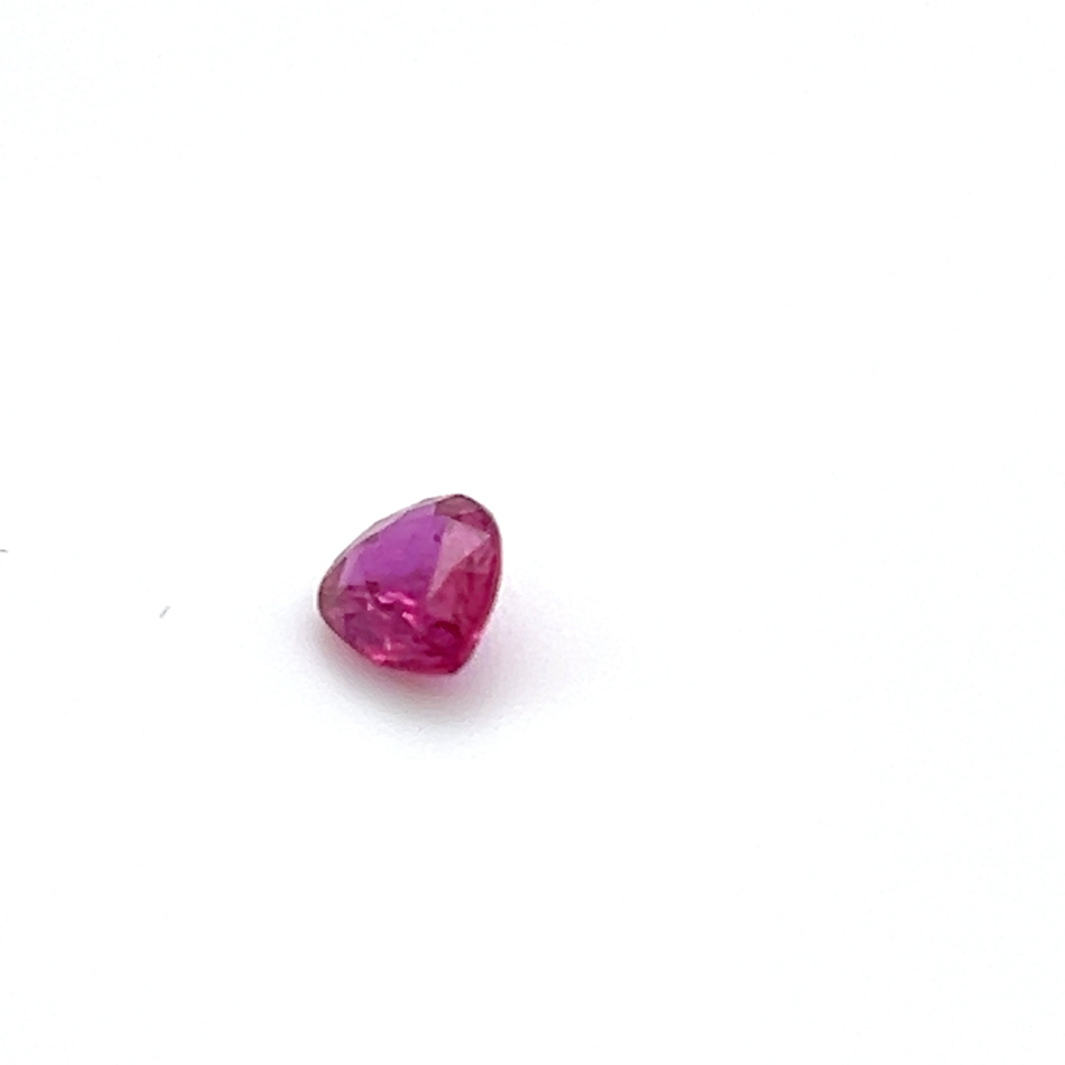 0.78 ct Pear Cut Mozambique Ruby