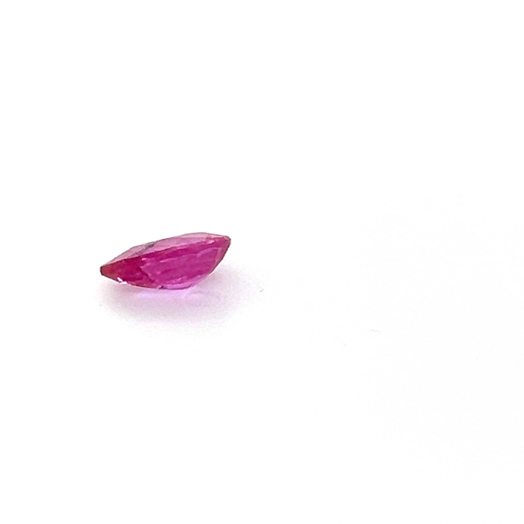 0.80 ct Pear Cut Mozambique Ruby