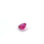 0.66 ct Pear Cut Mozambique Ruby