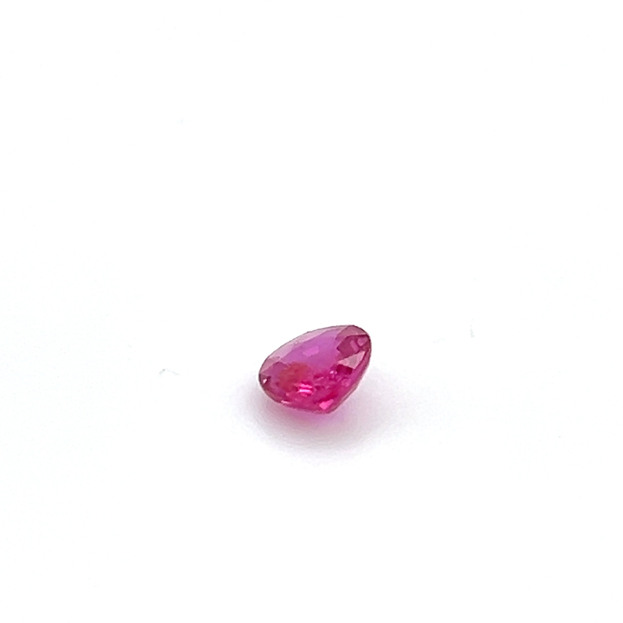 0.66 ct Pear Cut Mozambique Ruby