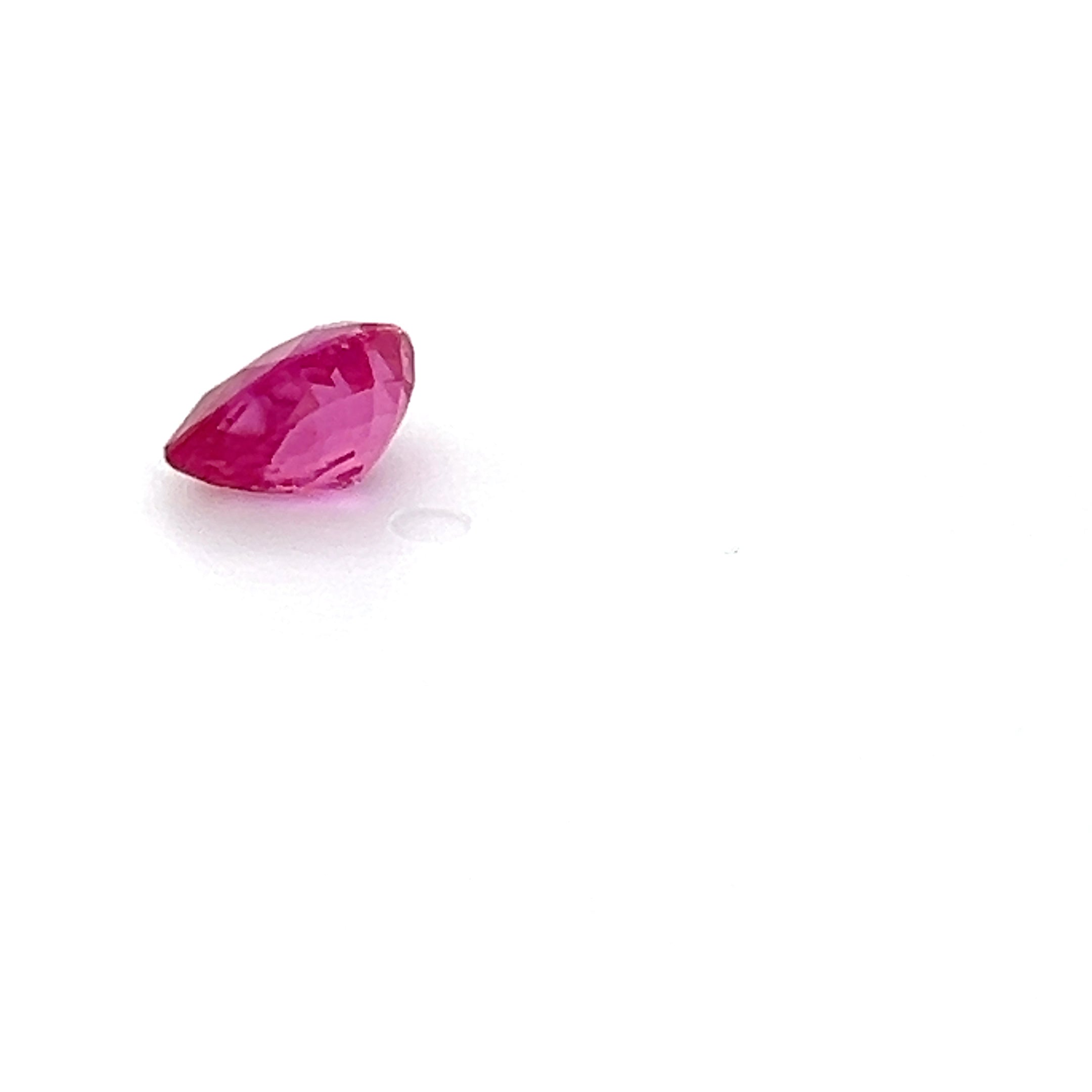 1.10 ct Pear Cut Mozambique Ruby