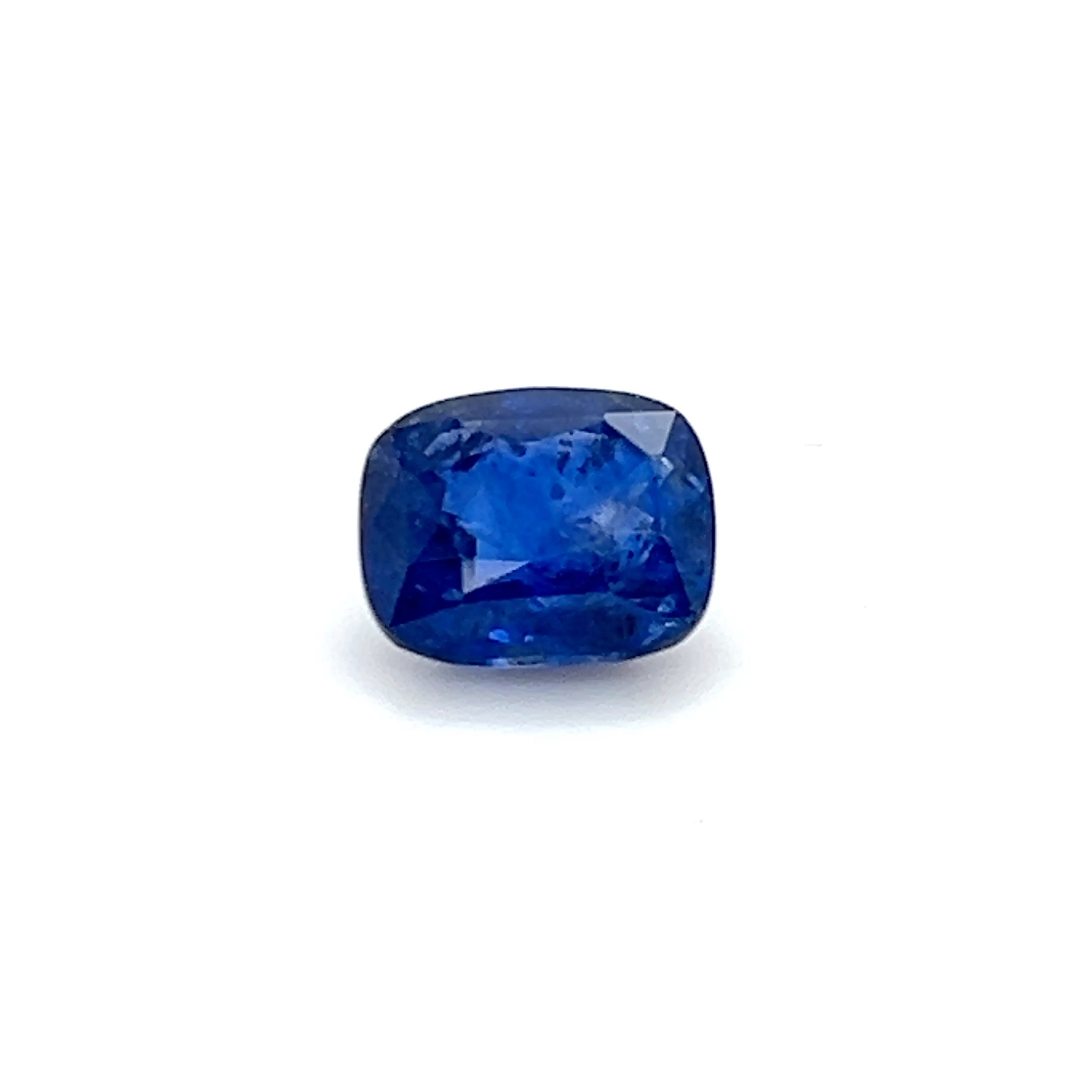 2.90 ct Cushion Cut Sri Lankan Sapphire