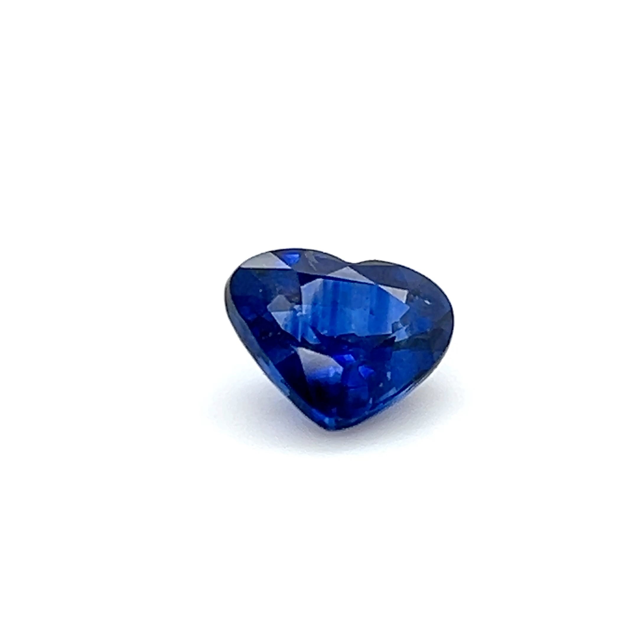 3.24 ct Heart Cut Sri Lankan Sapphire
