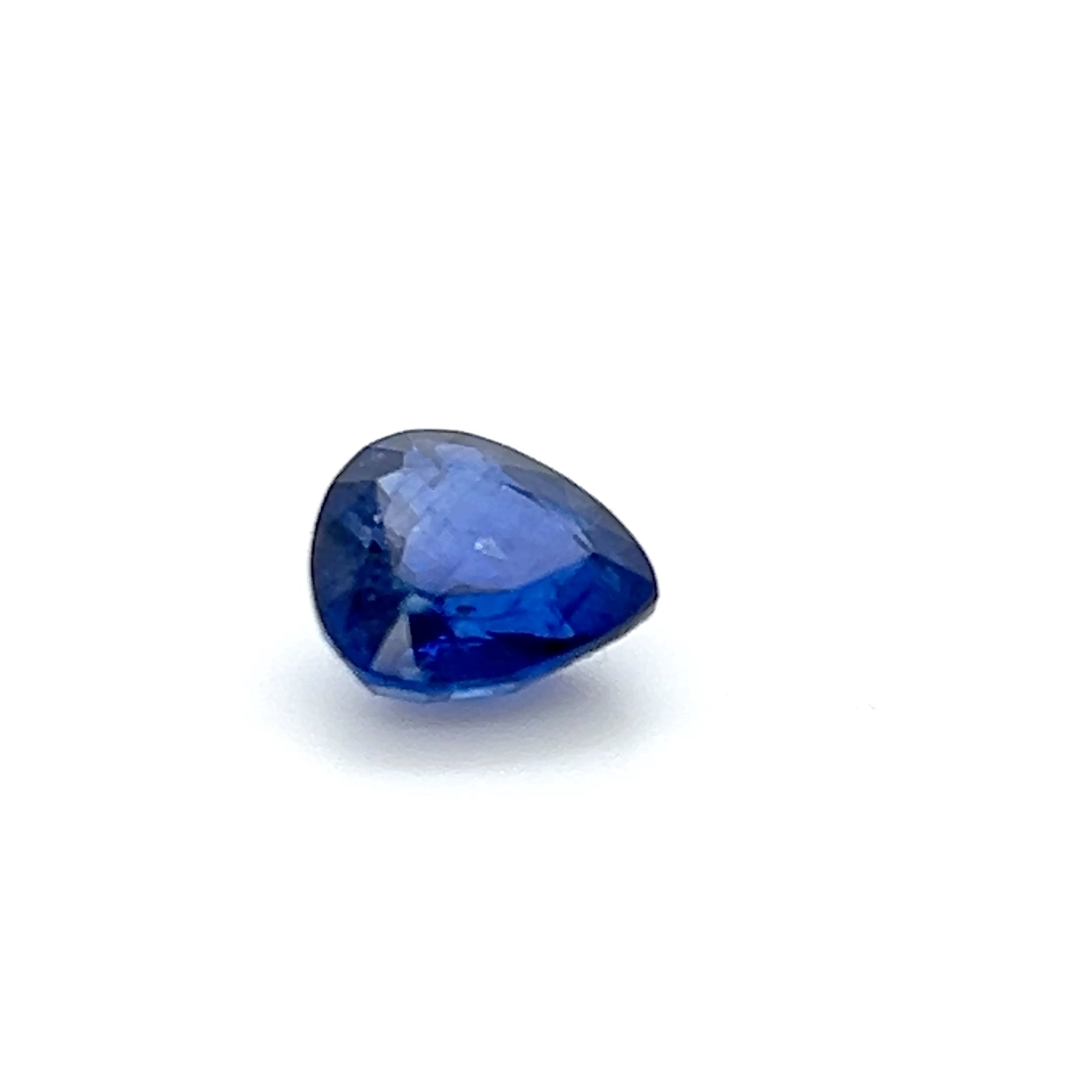 2.77 ct Pear Cut Sri Lankan Sapphire