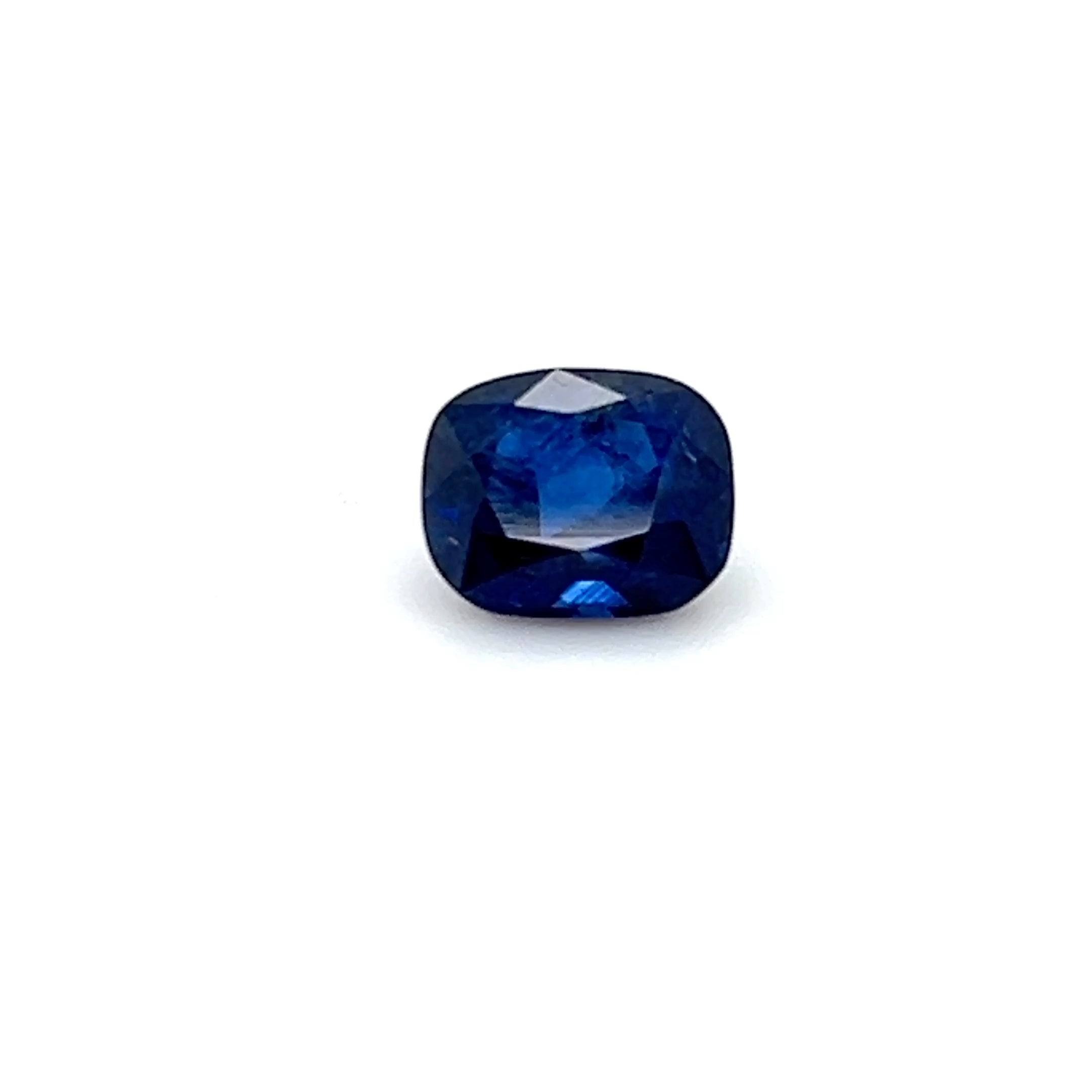 1.96 ct Cushion Cut Sri Lankan Sapphire