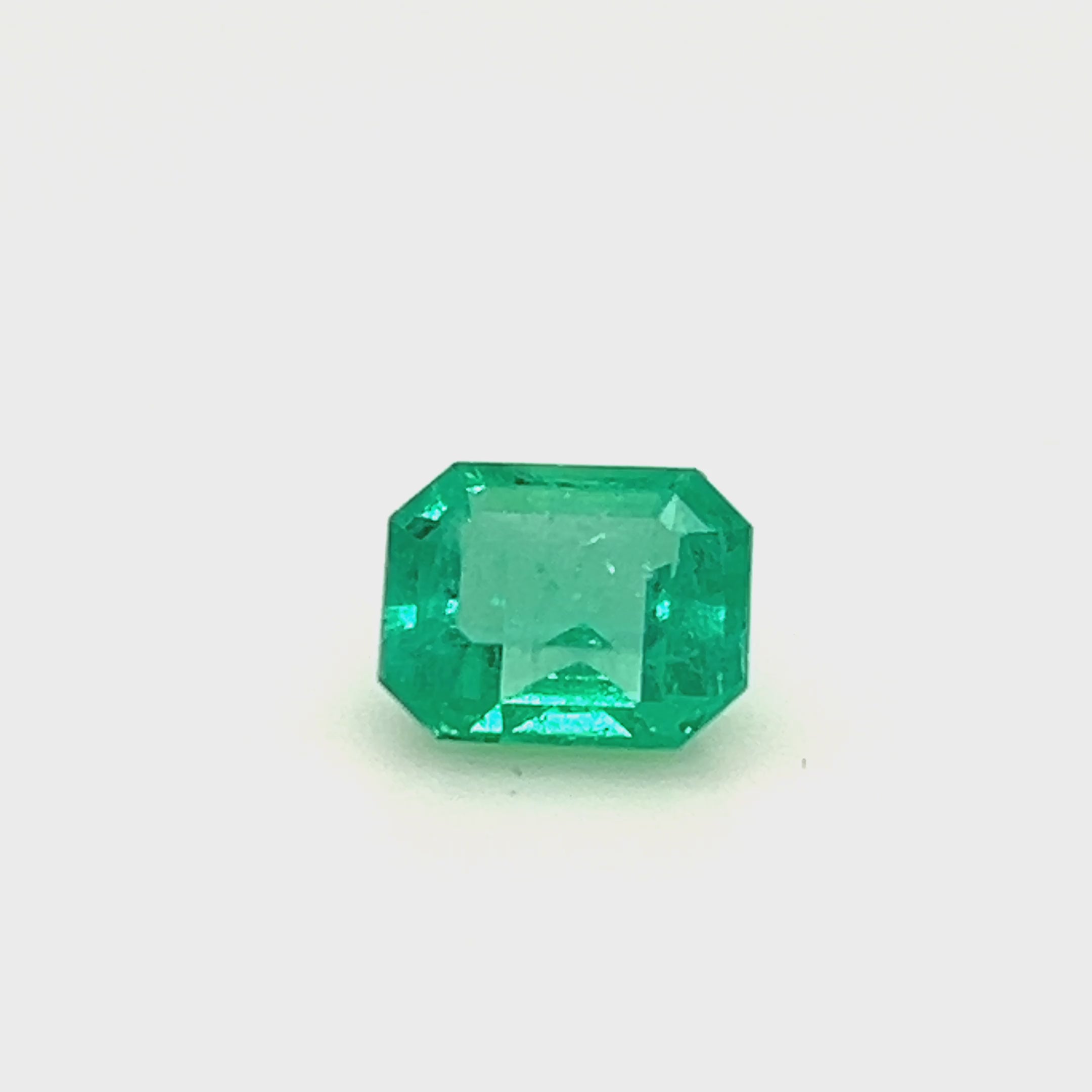 1.97 ct Emerald Cut Colombian Emerald