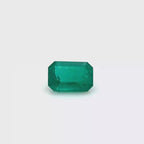 1.33 ct Emerald Cut Colombian Emerald