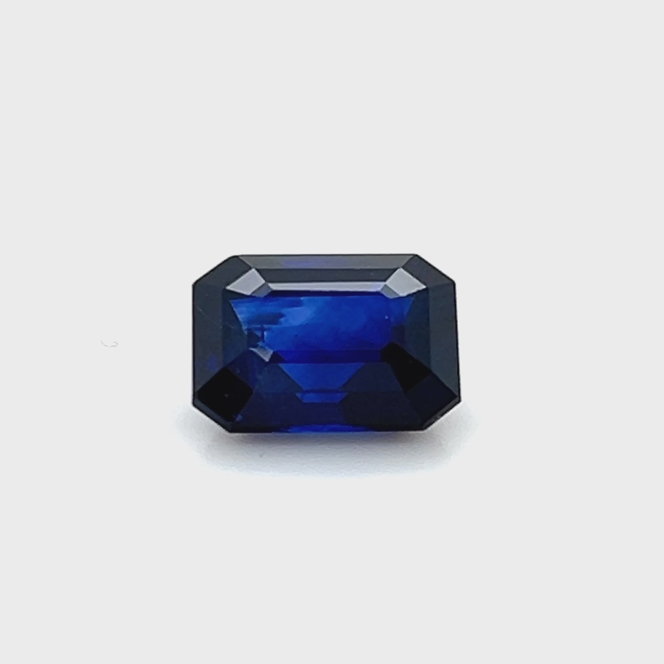 5.52 ct Emerald Cut Sri Lankan Sapphire