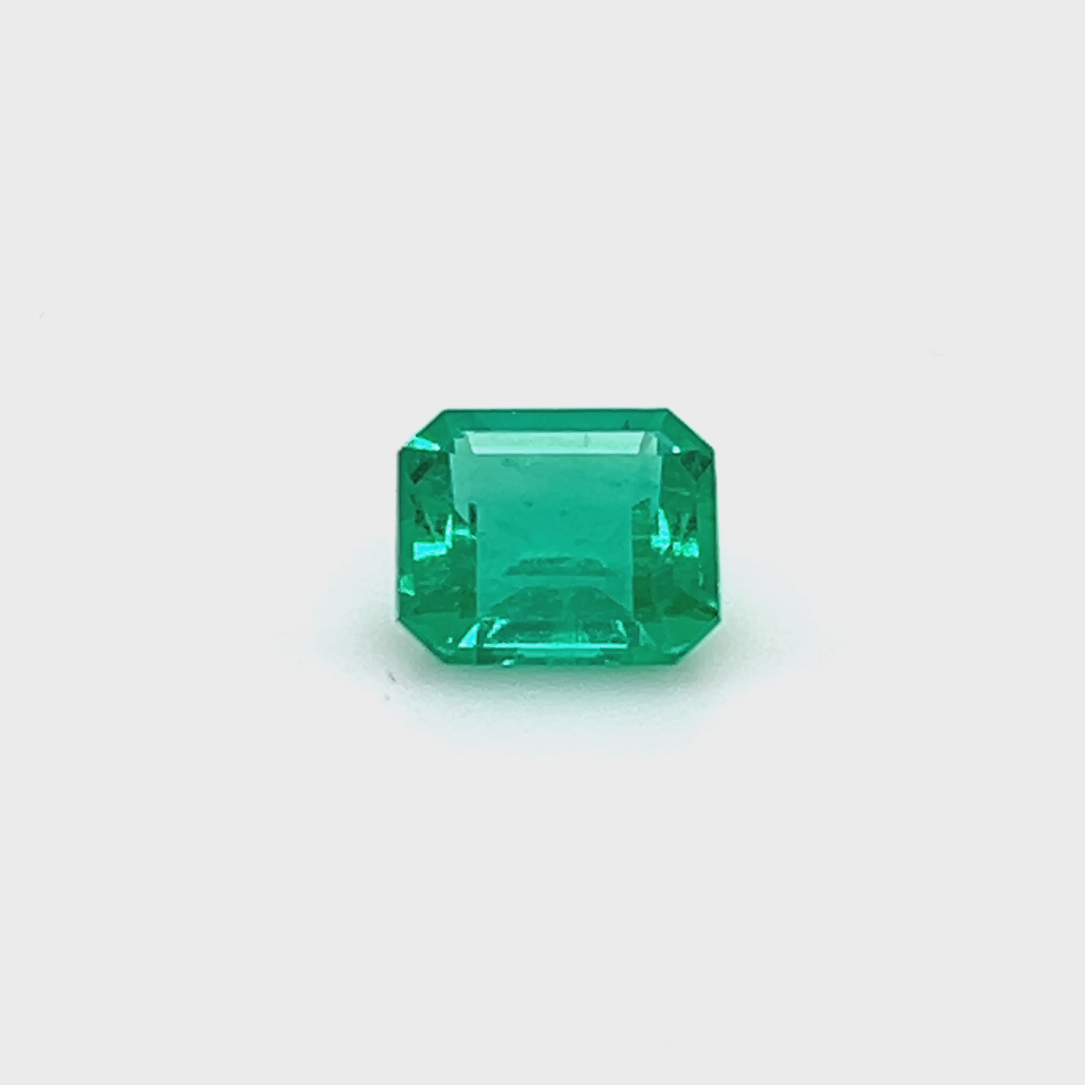 1.44 ct Emerald Cut Colombian Emerald
