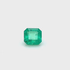 1.30 ct Square Cut Colombian Emerald